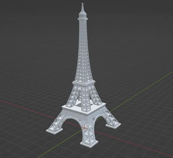 Tour Eiffel MINI-ature – Tháp Eiffel mini (2 phần) cho Prusa MINI - Image 4