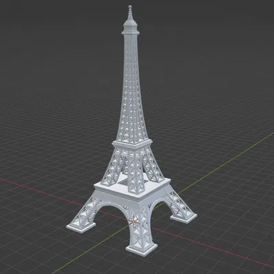 Tour Eiffel MINI-ature – Tháp Eiffel mini (2 phần) cho Prusa MINI