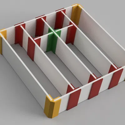 Bộ chia ngăn kéo (Drawer organiser) dạng module