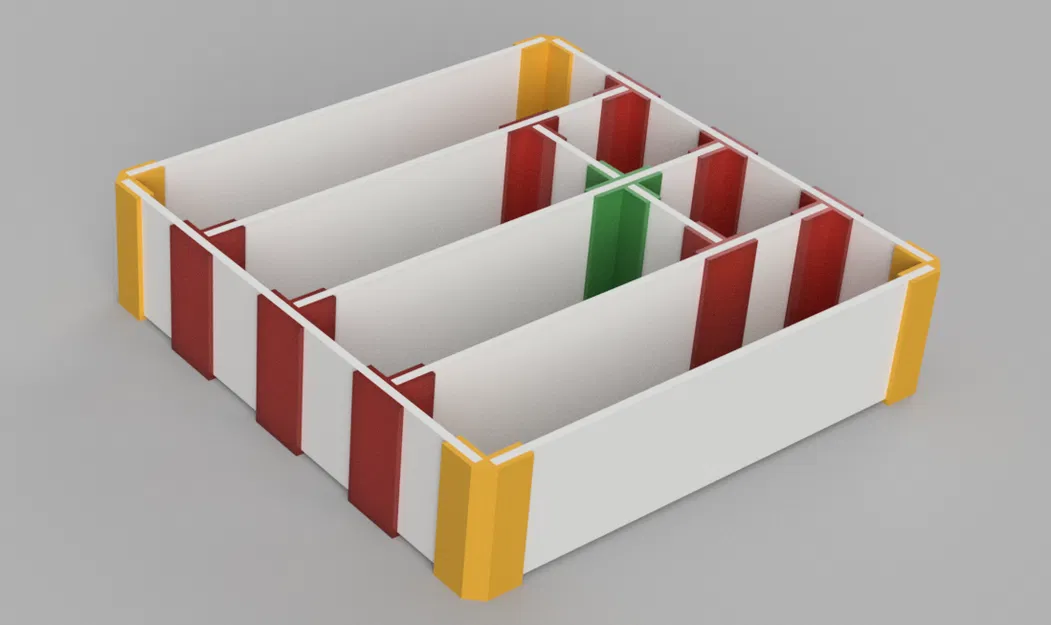 Bộ chia ngăn kéo (Drawer organiser) dạng module - Image 3