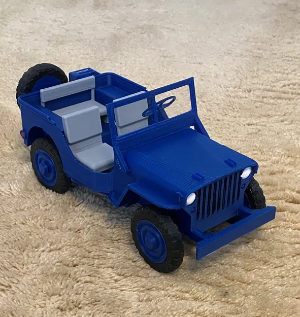 Jeep Willys MB/Ford GPW tỉ lệ 1:18 (WWII) - Image 1