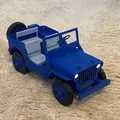 Jeep Willys MB/Ford GPW tỉ lệ 1:18 (WWII) - Thumbnail 1