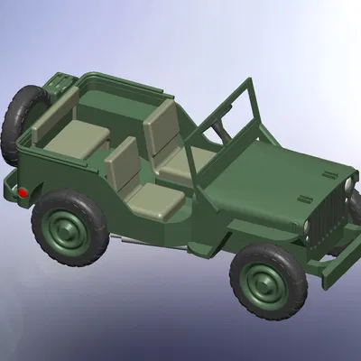 Jeep Willys MB/Ford GPW tỉ lệ 1:18 (WWII)