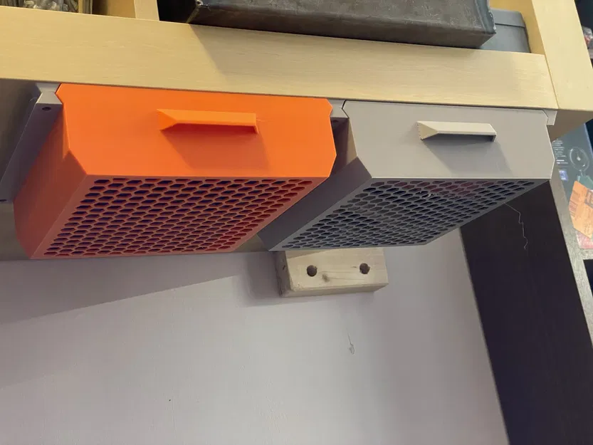 Hộp Đựng Đồ Gắn Dưới Bàn Tiện Lợi, Tối Ưu Không Gian Làm Việc - Image 1