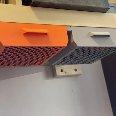 Hộp Đựng Đồ Gắn Dưới Bàn Tiện Lợi, Tối Ưu Không Gian Làm Việc