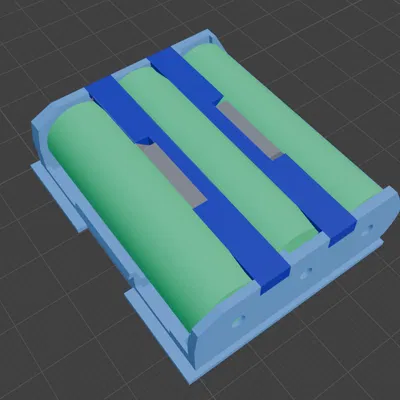 Khay giữ pin cho máy tính Texas Instruments TI58/TI59 (thay BP-1A)