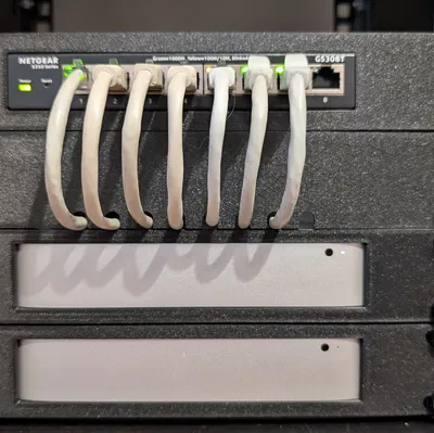 Giá đỡ Mac Mini 1U cho Tủ Rack (2010-2024)