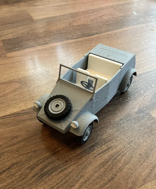 Kubelwagen tỉ lệ 1:18 (Volkswagen Type 82) - Image 2