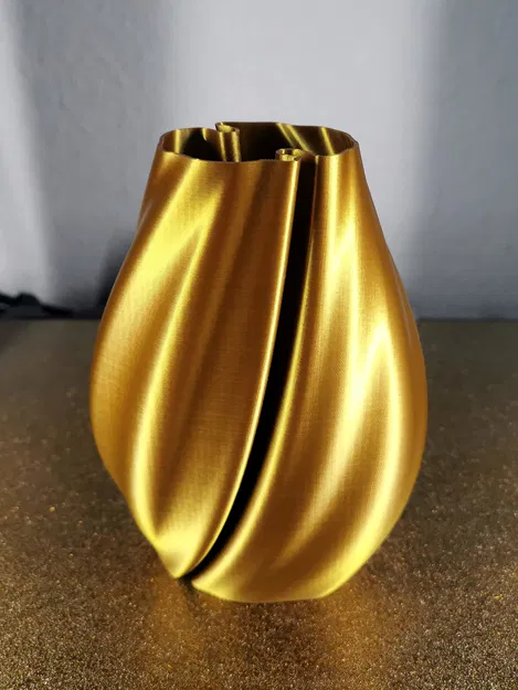 Bình Silky Crease – thiết kế vase mode 2 lớp (dual wall) mượt mà - Image 4