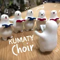 Đoàn Hợp Xướng Gấu Bắc Cực KUMATY - Mô Hình 3D Dễ Thương - Thumbnail 1