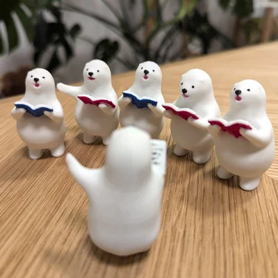 Đoàn Hợp Xướng Gấu Bắc Cực KUMATY - Mô Hình 3D Dễ Thương