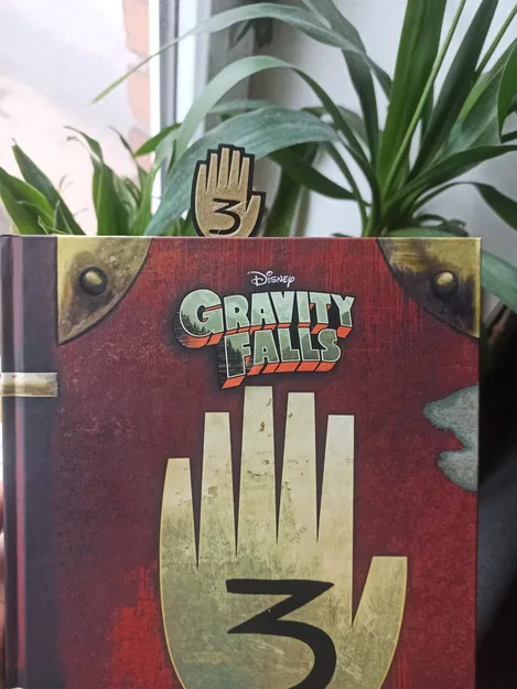 Kẹp Sách Gravity Falls Hình Bàn Tay Độc Đáo - Image 4