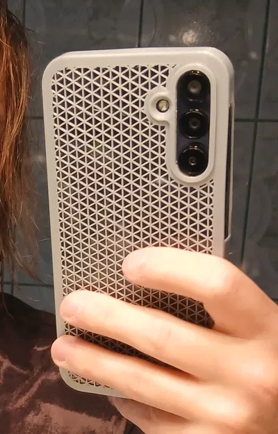 Ốp Lưng Samsung Galaxy A15 In 3D Họa Tiết Lưới Độc Đáo - Image 1