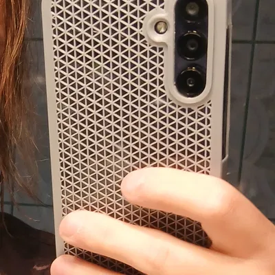 Ốp Lưng Samsung Galaxy A15 In 3D Họa Tiết Lưới Độc Đáo