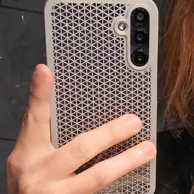 Ốp Lưng Samsung Galaxy A15 In 3D Họa Tiết Lưới Độc Đáo