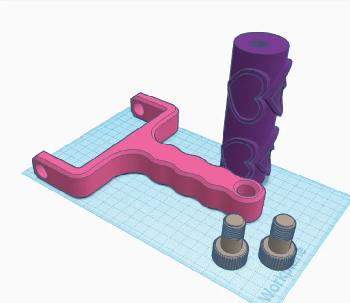 Dụng Cụ Cán Bánh Quy Hình Trái Tim 3D - Image 1