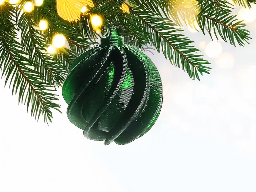 Bộ 8 Mẫu Quả Châu Trang Trí Cây Thông Noel 3D Độc Đáo - Image 5