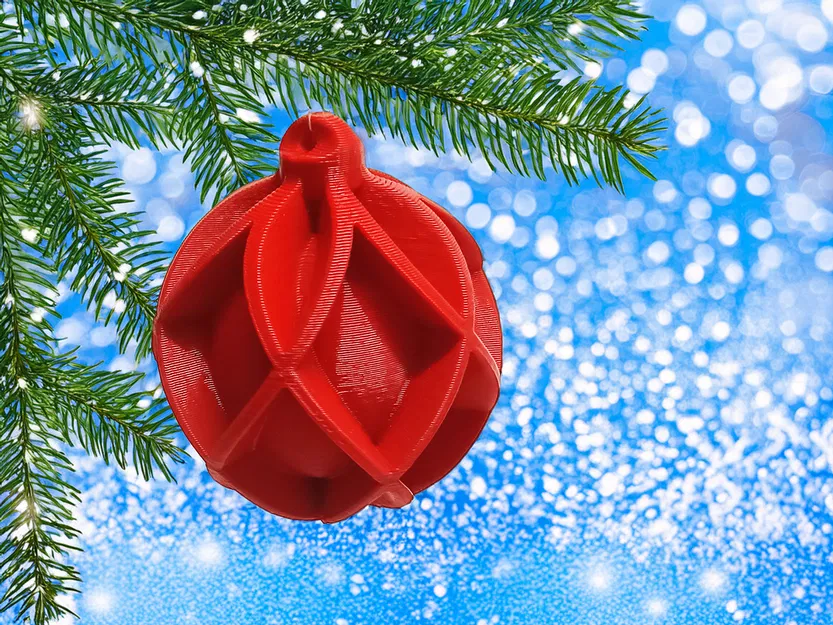 Bộ 8 Mẫu Quả Châu Trang Trí Cây Thông Noel 3D Độc Đáo - Image 6