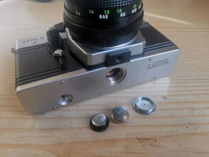 Adapter Chuyển Đổi Pin Máy Ảnh Cũ PR44 (675) sang PX625 - Image 1