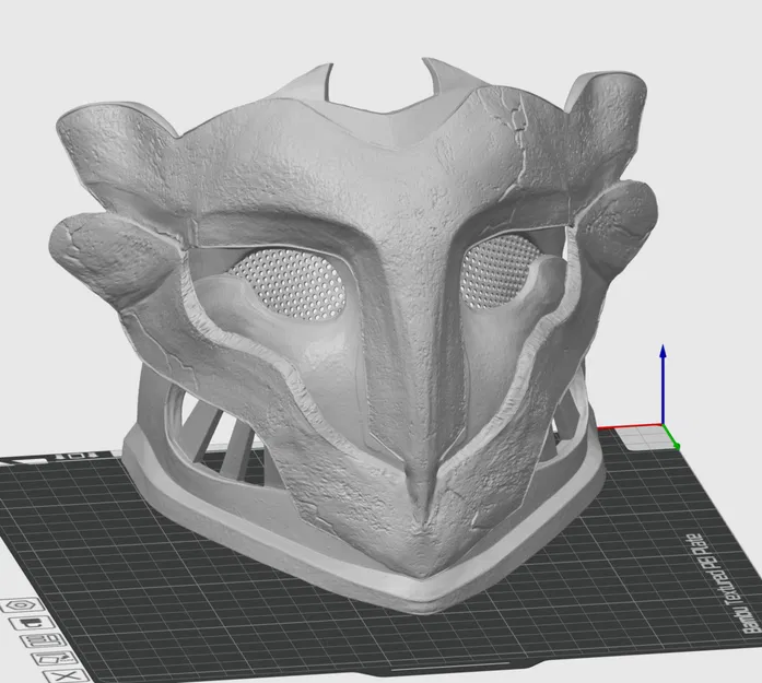 Mặt nạ Ekko Arcane – cosplay prop đeo được LoL – Serev3D - Image 4