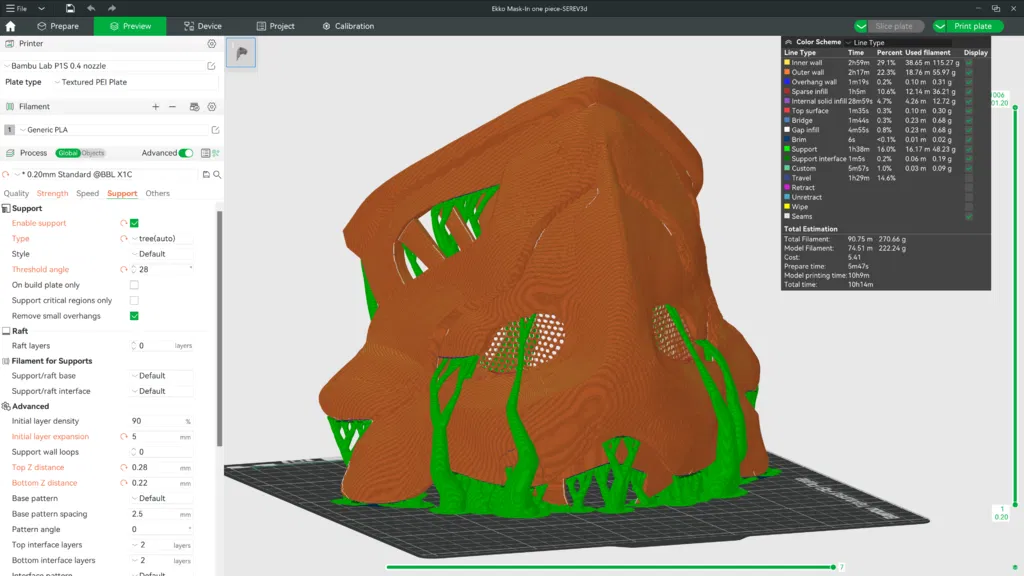 Mặt nạ Ekko Arcane – cosplay prop đeo được LoL – Serev3D - Image 7