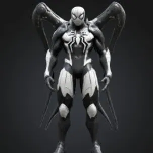 Mô Hình Spiderman x Anti-Venom 3D Độc Đáo