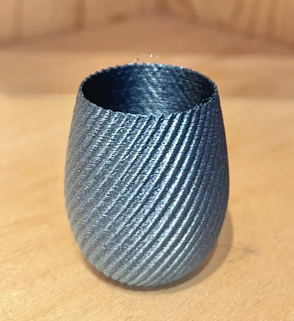 Cup – Ly hoạ tiết đường xoắn, hỗ trợ Vase Mode - Image 1