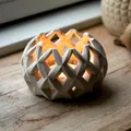 Chân Nến Tealight "Vẻ Đẹp Lãng Đãng" Độc Đáo Cho Trang Trí Nhà Cửa - Thumbnail 1