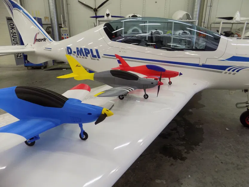 Mô hình RC máy bay Shark tỉ lệ 1:8 v5.0 - Image 17