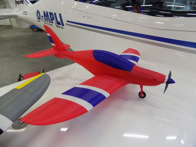 Mô hình RC máy bay Shark tỉ lệ 1:8 v5.0 - Image 28