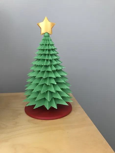 Cây thông Noel (Christmas tree) 4 mảnh - Image 1