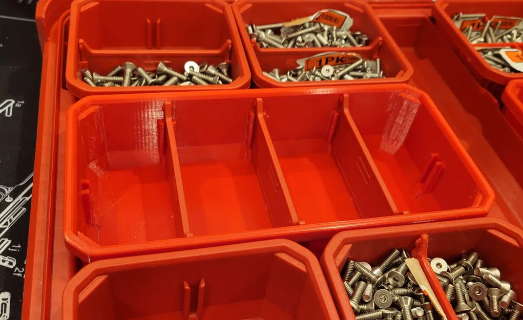 Khay & vách ngăn tương thích Milwaukee Packout Low Profile Organizer - Image 1