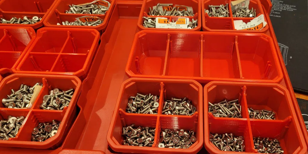 Khay & vách ngăn tương thích Milwaukee Packout Low Profile Organizer - Image 9