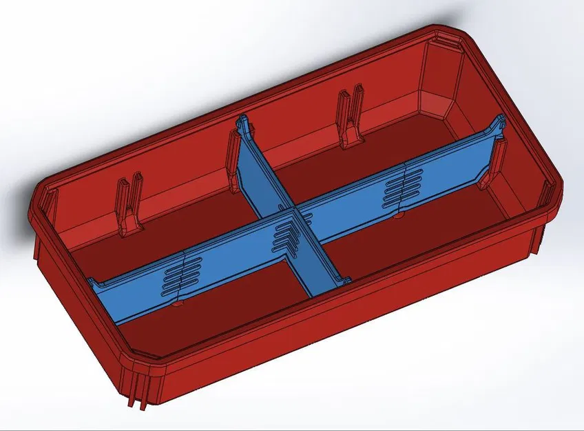 Khay & vách ngăn tương thích Milwaukee Packout Low Profile Organizer - Image 38