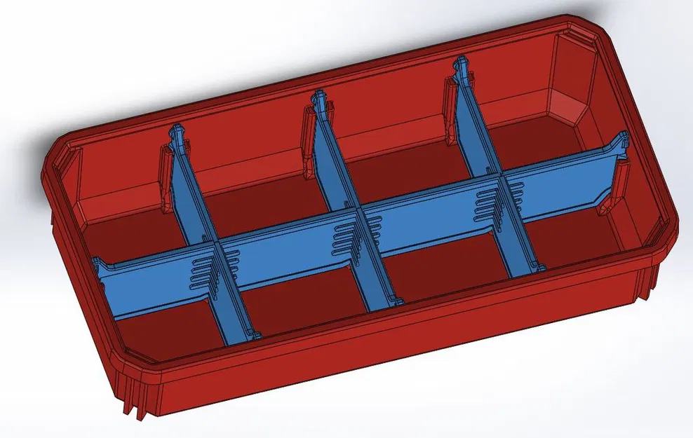 Khay & vách ngăn tương thích Milwaukee Packout Low Profile Organizer - Image 40