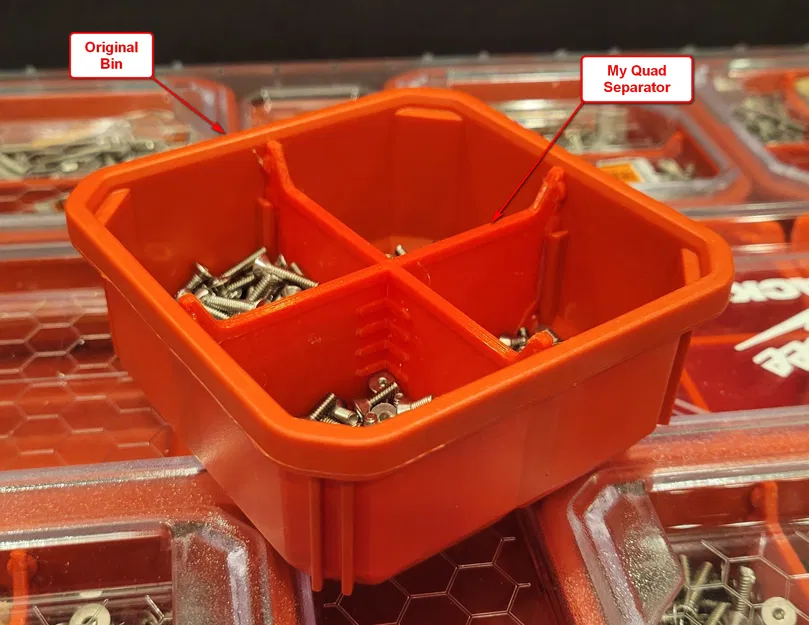 Khay & vách ngăn tương thích Milwaukee Packout Low Profile Organizer - Image 41