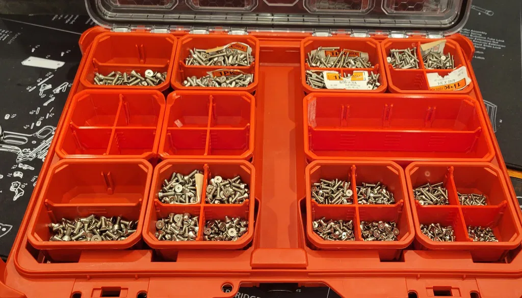 Khay & vách ngăn tương thích Milwaukee Packout Low Profile Organizer - Image 42