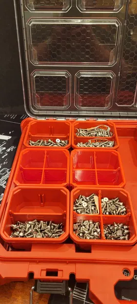 Khay & vách ngăn tương thích Milwaukee Packout Low Profile Organizer - Image 45