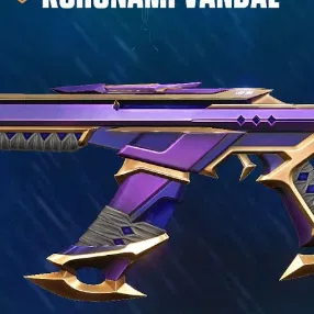 Mô Hình Súng Vandal Kuronami Valorant 3D