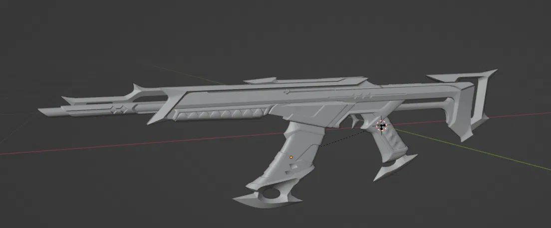 Mô Hình Súng Vandal Kuronami Valorant 3D - Image 2