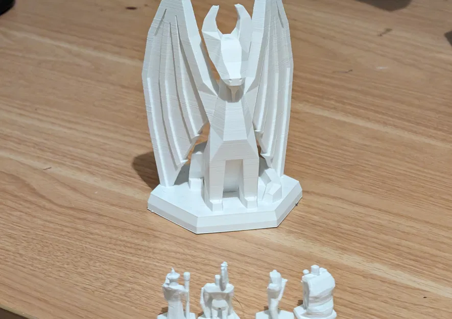 Mô hình Rồng TTRPG (TTRPG Dragon Model) - Image 1