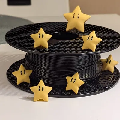 Mô Hình Ngôi Sao Mario Mini 3D