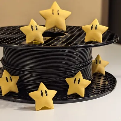 Mô Hình Ngôi Sao Mario Mini 3D