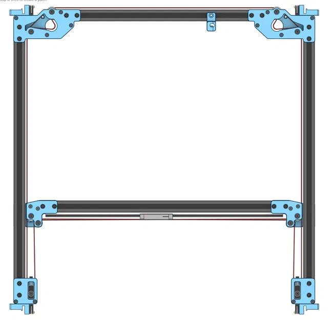 Gantry in 3D Sovol SV08 XY (3D Printed Gantry) - Image 1