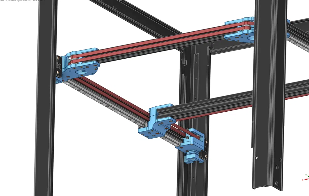 Gantry in 3D Sovol SV08 XY (3D Printed Gantry) - Image 10