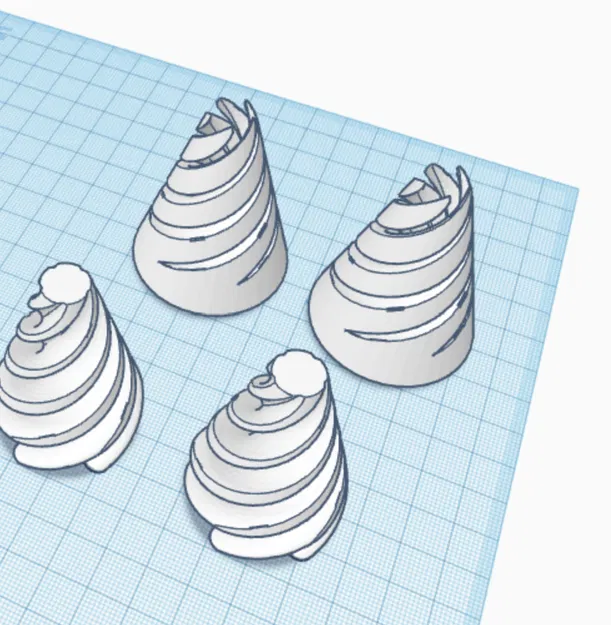 Nón Xoắn Ốc 3D - Trang Trí Độc Đáo, Sáng Tạo Không Giới Hạn - Image 1