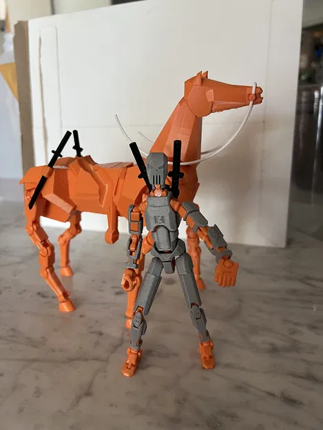 Ngựa Đồ Chơi Khớp Khối Hoạt Hình - Phụ Kiện Cho Dummy 13 - Image 3