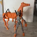 Ngựa Đồ Chơi Khớp Khối Hoạt Hình - Phụ Kiện Cho Dummy 13 - Thumbnail 3