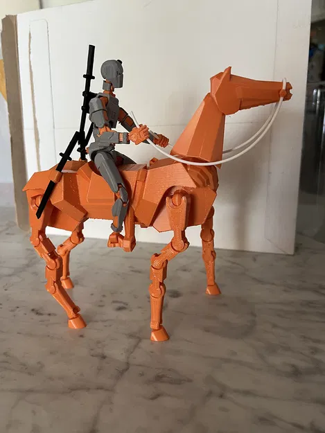 Ngựa Đồ Chơi Khớp Khối Hoạt Hình - Phụ Kiện Cho Dummy 13 - Image 4