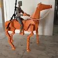 Ngựa Đồ Chơi Khớp Khối Hoạt Hình - Phụ Kiện Cho Dummy 13 - Thumbnail 4